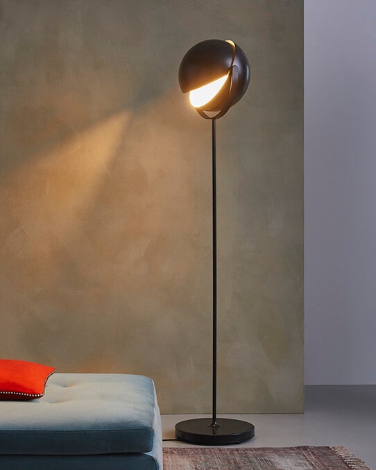 Eclips Stehlampe, Anthrazit